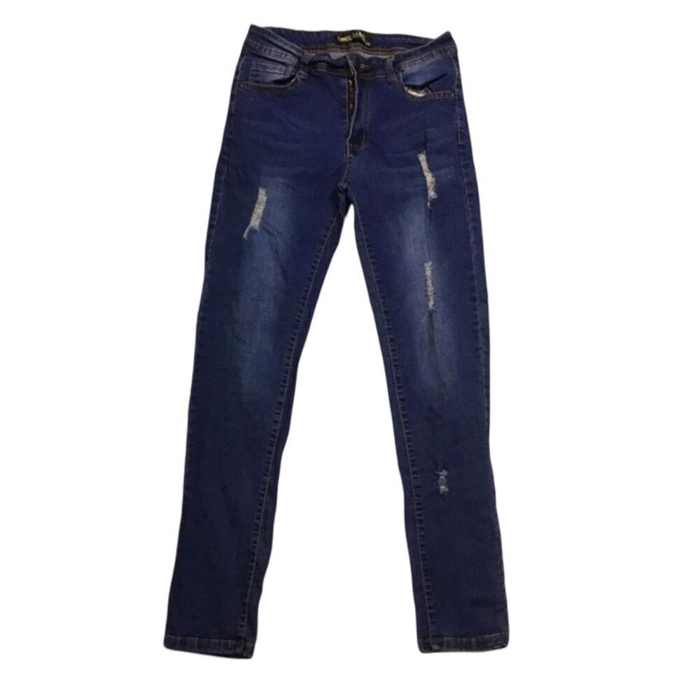 Emme Jordan Distressed Jeans
